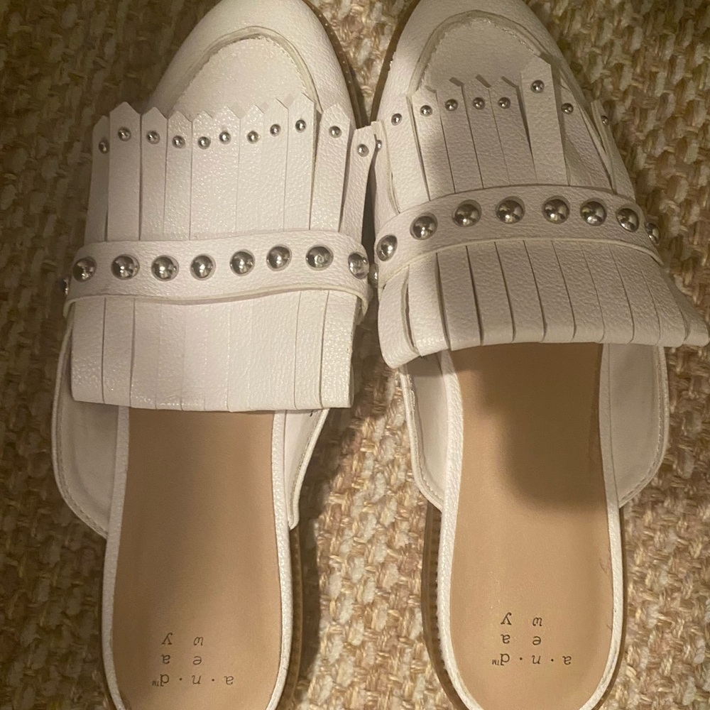 White Target Mules